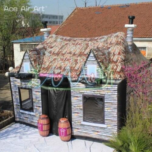 New arrival inflatable pub bar tent wine house tent commercial beer tent for outdoor party events