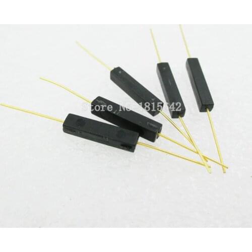 5PCS/LOT Plastic Type Reed Switch 2.7*14 Normally Open Magnetic Control Switch GPS-14A Anti-Vibration/Damage Contact For Sensors