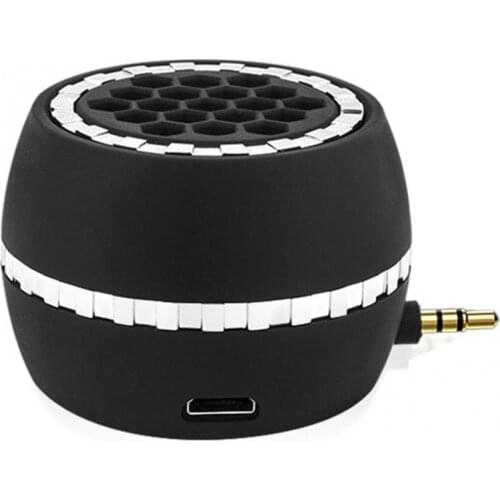 Mini Portable Super Long Standby Speaker Metal Housing Portable Speaker 3.5mm Super Bass stereo sound quality clear