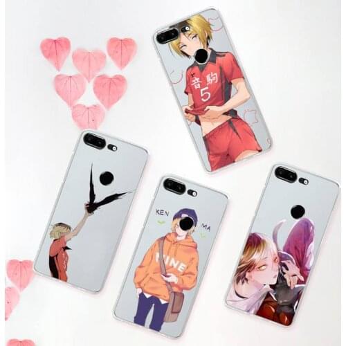 Kenma Kozume Of Haikyuu anime Phone Case Transparent for Huawei mate 20 10 9 8 X S 5G Z Enjoy pro plus