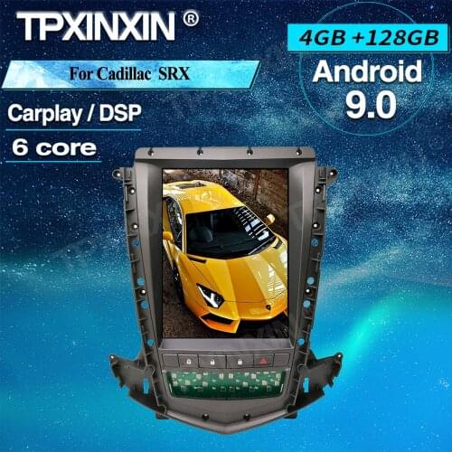 PX6 Tesla Style For Cadillac SRX 2013-2017 Android Car GPS Navigation Stereo Headunit Multimedia Player Auto Radio Tape recorder