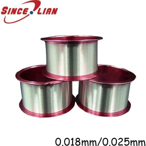 999 Sterling Silver wire 500meter Ultra-fine 0.018mm 0.025mm Silver Cable Good reflective thread silver string silver