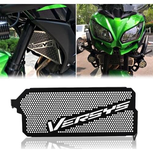 Motorcycle CNC Grille Protector Cover Radiator Grill Guard FOR KAWASAKI Versys 650 2015-2021 2016 2017 2018 2019 2020 VERSYS 650