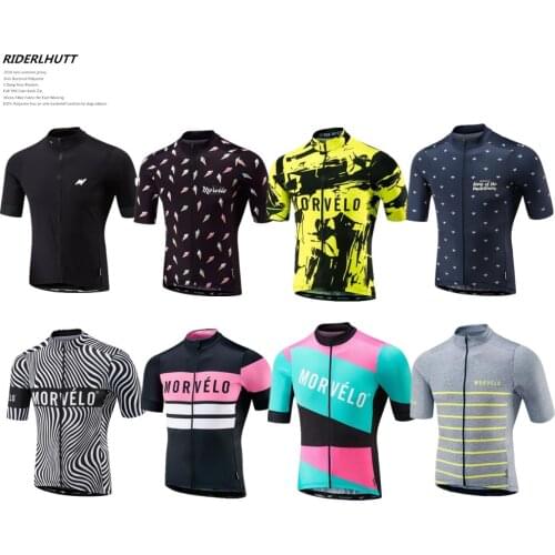 2021 morvelo Summer Short Sleeve Cycling Jersey Tops Ropa De Ciclismo Hombre Road Racing Bike Clothing MTB Bicycle Clothes