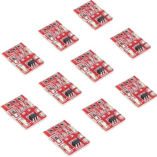 BMBY-10 Pcs TTP223 Capacitive Touch Switch Button Self-Lock Module For Arduino l8