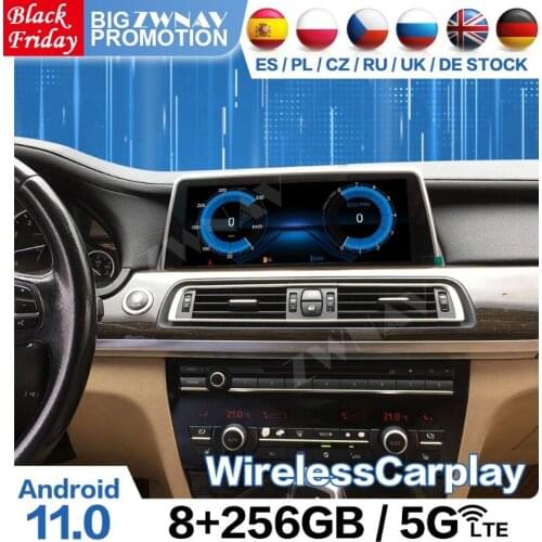 Carplay 8+256G Android 11 Multimedia Radio Receiver For BMW 5 Series F10 F18 2011-2017 Auto Audio Stereo Video Player Head Unit