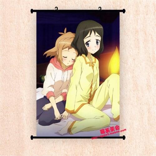 Coscase Anime Senki Zessho Symphogear Yukine Chris Kohinata Amou Kanade Home Decor Wall Scroll Poster Decorative Picture