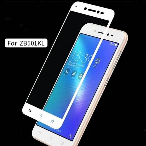 For Asus Zenfone Live ZB501KL full Cover Tempered Glass Screen Protector film for Asus Zenfone 3 Zoom ZE553KL