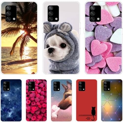 For OPPO A74 Case Phone Back Cover For OPPO A74 5G 4G Case CPH2219 CPH2197 OPPOA74 A 74 Bumper Silicon Soft Funda black tpu case