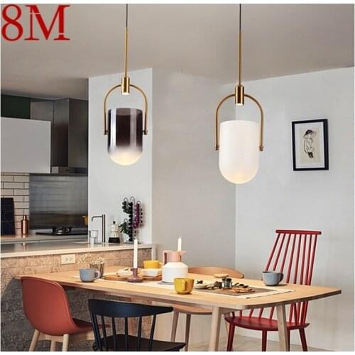 8M Nordic Creative Pendant Light Contemporary Simple LED Lamps Fixtures for Home Dining Room
