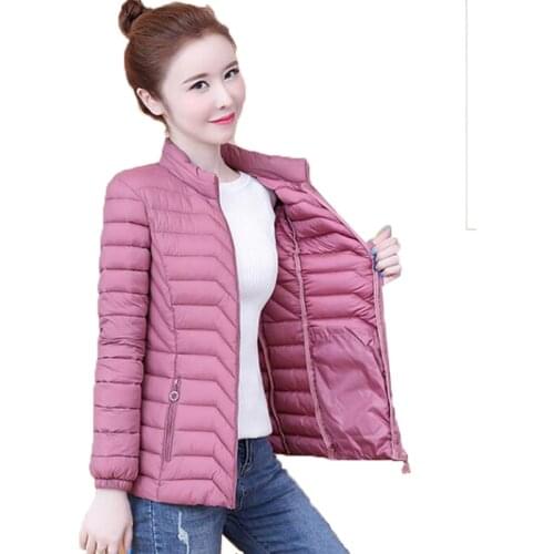 6XL Plus Size Cotton Coat Middle-aged and Elderly Womens Jacket Parkas Autumn Winter Short Zipper Soft and Warm Thin Coat K1012