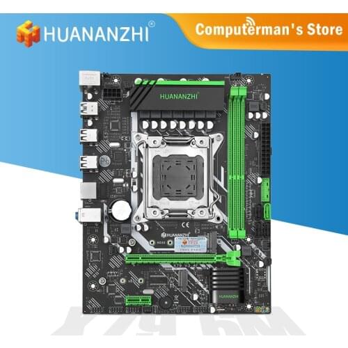 HUANANZHI X79 6M X79 Motherboard Intel XEON E5 LGA2011 All Series DDR3 RECC Non-ECC Memory supports M.2 NVME NGFF Workstation