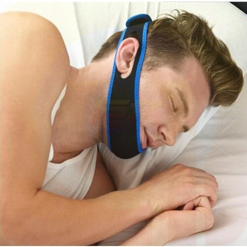 By DHL Stop Snoring Belt Snore Stopper Anti Snoring Dislocated Snoring Resistance Band Fixing Straps Dislocation Band