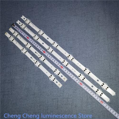 8Pieces/lot FOR LG43inch LCD TV backlight strip 43VH6100-CB 6916L-2867B 2867A 2867G V17 43