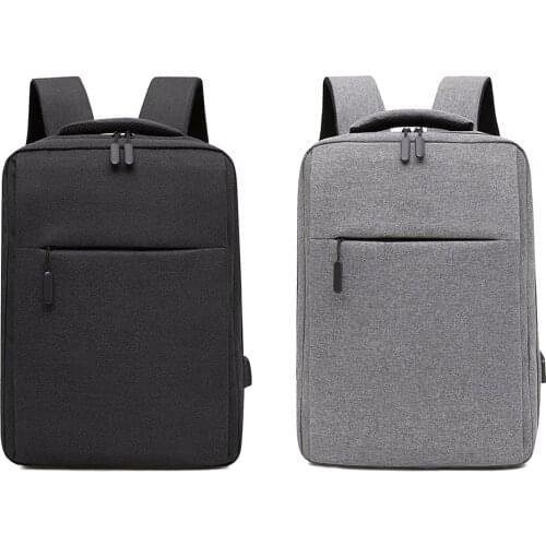 USB Charging Backpack Laptop Notebook Travel College School Bag Mens Womens