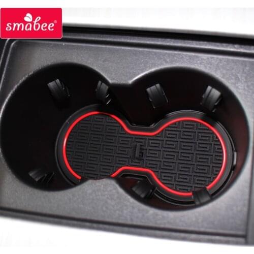 Smabee Gate slot mat For GEELY ATLAS Proton X70 2017 ~ 2019 Emgrand X7 Sport Interior Door Pad Cup Holders Non-slip mats 18pcs