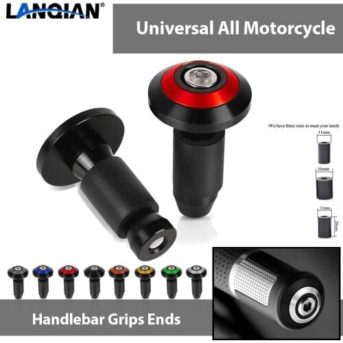 For Ducati SCRAMBLER 400 SIXTY2 SUPER SPORT HYPERMOTARD 821SP Motorcycle Handle Bar End Cap Anti Vibration Silder Plug Parts