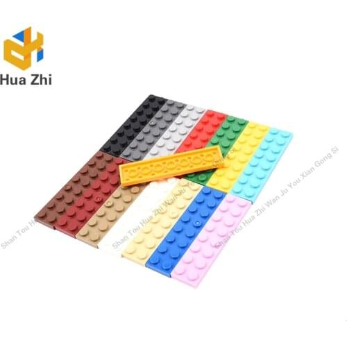 10PCS 3034 Plate 2 x 8Building Blocks Parts MOC DIY Education Build Toys Brick