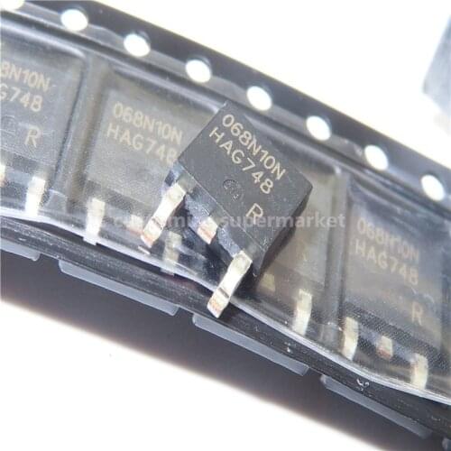 10PCS/LOT NWE IPD068N10N3G 068N10N TO-252 100V 90A SMD Transistor
