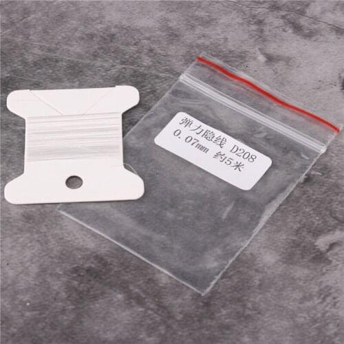 5 Pcs 5M Length 0.07mm Diameter Transparent Self-Pumping Single Elasticity Thread Magic Tricks Magic Props Accessories