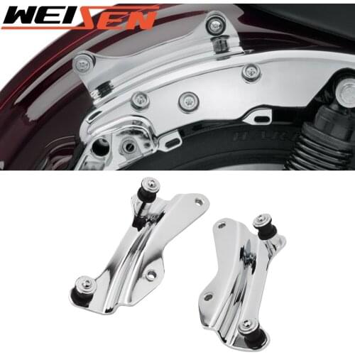 For Harley Touring Road King Electra Glide Road Glide 2014-2021 Motorcycle Accessories Chrome 4 Point Docking Hardware Kit