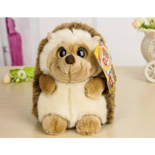 Free shipping19cm Hedgehog Plush Toys Edges Dolls Stuffed for Chrismas gift