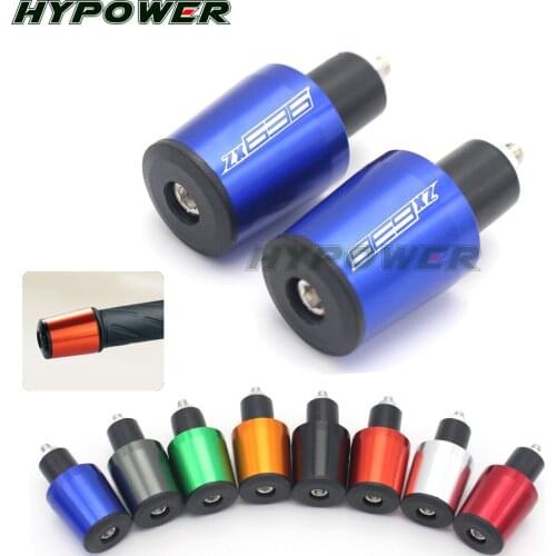 For Kawasaki Ninja ZX6R ZX636 ZX-6R ZX-636 2003-2011 Motorcycle Accessories 7/8'' 22MM Handlebar Grips Handle Bar Cap End Plugs