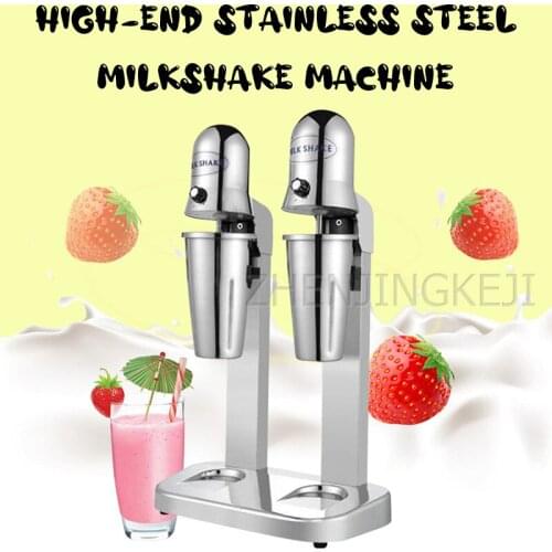 Home Mixer Semi-automatic With Four Cups Variable Speed Stainless Steel Double Head Commercial Milkshake Juice Coffee Blender