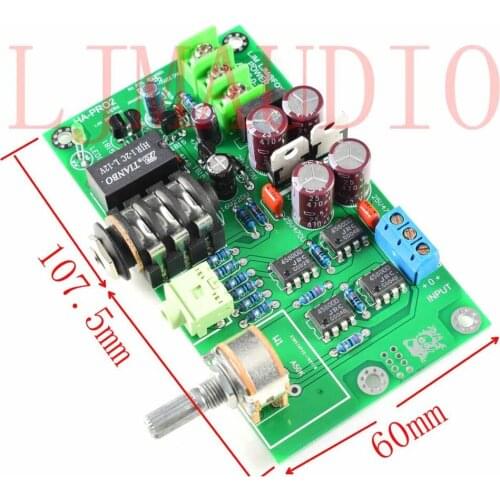 HA-PRO2 Monitor Level Headphone Amplifier Professional Ultra Low Noise Low Distortion Amplifier with AP Test