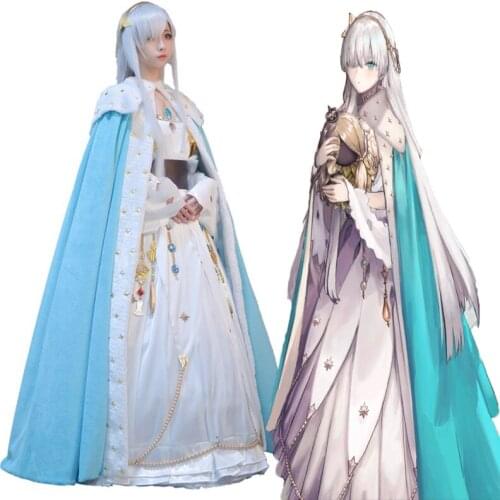 Game Fate Grand Order Cosplay Costumes Caster Anastasia Nikolaevna Romanova Cosplay Dress Costume Halloween Party Women Costumes