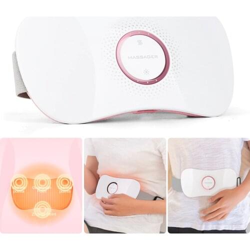 Intelligent Waist Massager Infrared Heating Relieves Lumbar Muscle Strain Relaxation Warm Palace Vibrating Massage Instrument