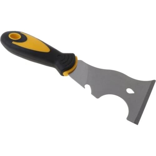 Stainless Steel Paint Putty Scraper 7in1 Tool Paint Can Opener Wallpaper Scraper