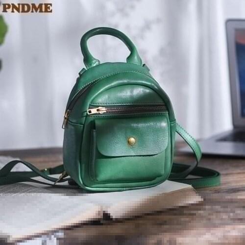Pndme Women's Green Backpacks