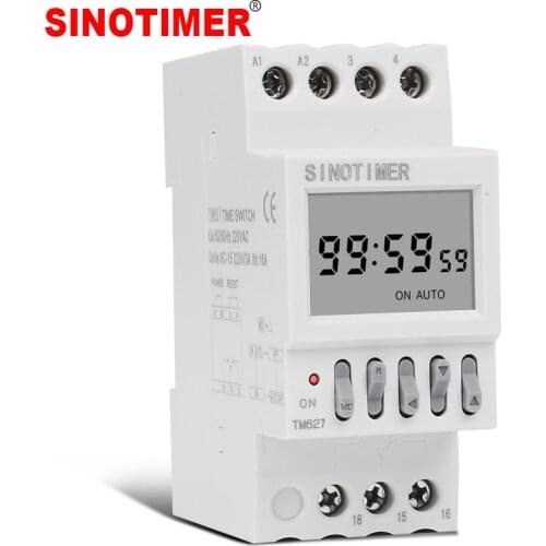 1s-99h Digital Time Delay Relay ON OFF Duration Loop Cycle Timer Control Switch Adjustable Time Relay 110V 220V AC 24V 12V DC