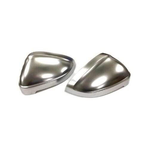 S Line Style Silver Matt Chrome Side Mirror Cap Replacement for AUDI A4 & A5 B9 model