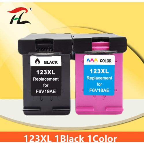 Compatible for HP123 123XL Ink Cartridge for HP 123 DeskJet 1110 1111 1112 2130 2132 2134 Officejet 3830 3831 3832 3834