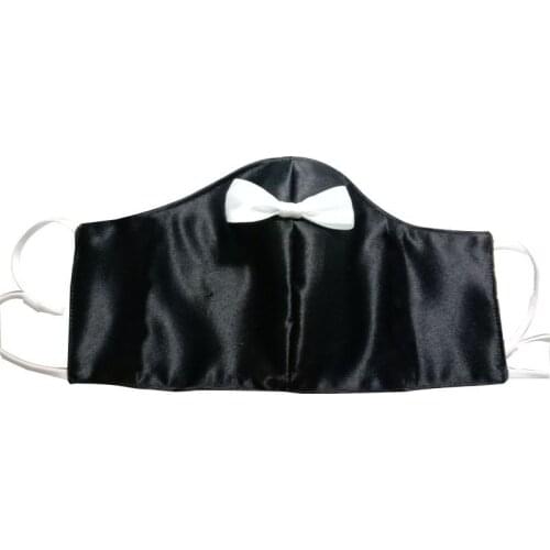 Wedding Mask Stereoscopic Flower Hang-ear Face Jewelry For Women Blended Fabric Elegant Mask Accessories Party