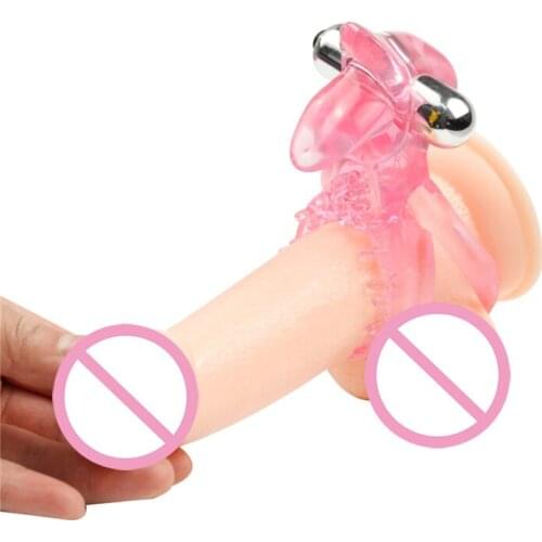 Tongue Licking Vibrator With Penis Ring Delay Ejaculation Granule Design For Clitoris Labia Stimulation Fidget Sex Toys For Men