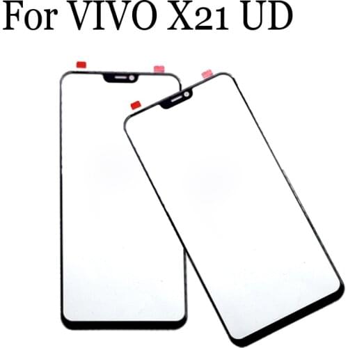 Replacement Parts For VIVO X21 UD x 21 UD Touch Screen Outer LCD Front Panel Screen Glass Lens Cover X21UD Without Flex Cable