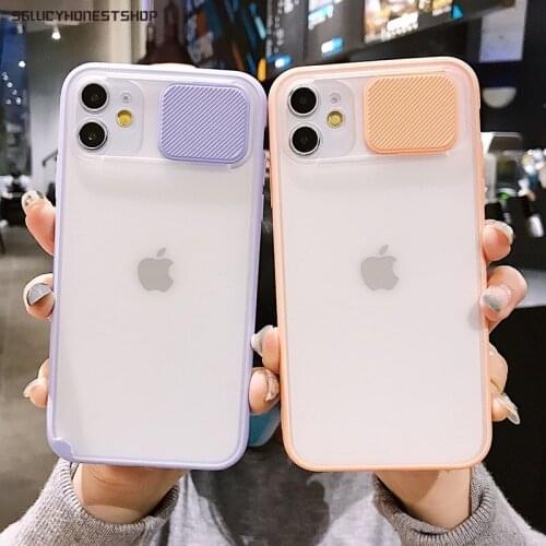 Camera Lens Protection Phone Cases on For iPhone 12 Mini 11 Pro XS Max XR X 7 8 6 6S Plus SE 2020 Matte Clear Back Cover Coque