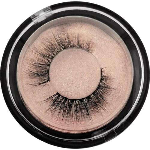 SHIDISHANGPIN 1 Pairs Winged Eyelashes naturl long Mink Lashes Hand Made Lashes 3D Mink False Lashes Makeup1 Box False Lashes