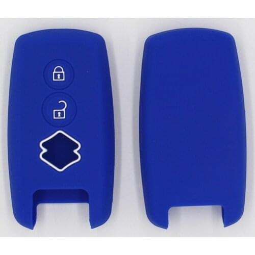 3PC 2021 Silicone Car Key Holder Keychain Accessories for Suzuki Vitara Sport Swift Grand Vitara SCORSS Key Cover Case Protector