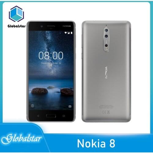 Nokia 8 Refurbished Original Nokia 8 battery 3090mAh GPS WIFI FM radio Bluetooth One year warranty Free shipping