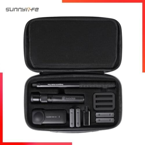SUNNYLIFE Storage Case for Insta360 ONE X X2 Carrying Bag for Insta 360 Panoramic Camera Handbag Accessory Box