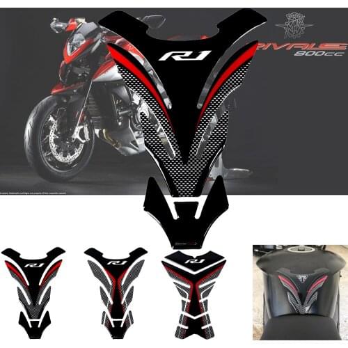 ForYamaha YZF-R1 YZFR1M motocicletaR1M,almohadilla de protección para tanque de combustible