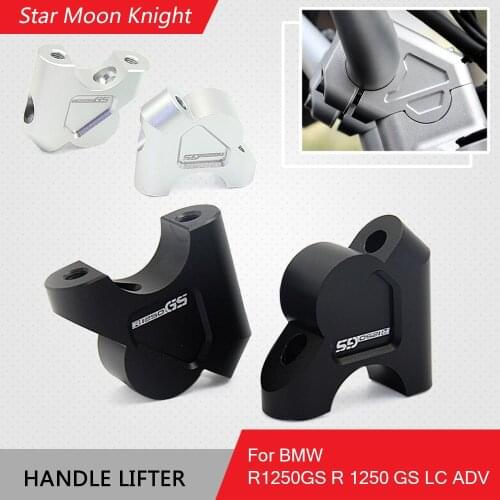 Motorcycle Handle Bar Clamp Raised Extend Handlebar Mount Riser For BMW R1250GS R 1250 GS LC ADV 2013 2015 2016 2017