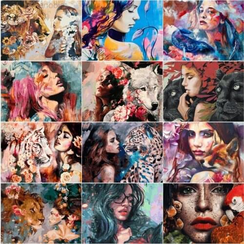 Diamond Painting Diy Beauty and The Beast Series Full Diamond Embroidery Cross Stitch Mosaic Decoration Family Handmade Gift Kit