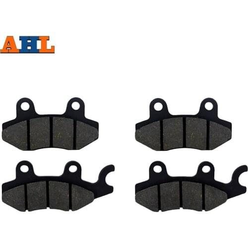 AHL 2 Pairs Motorcycle Front & Rear Brake Pads for KAWASAKI EX 250 Ninja 250 R 2008-2012 EX 300 Ninja 2013-2016
