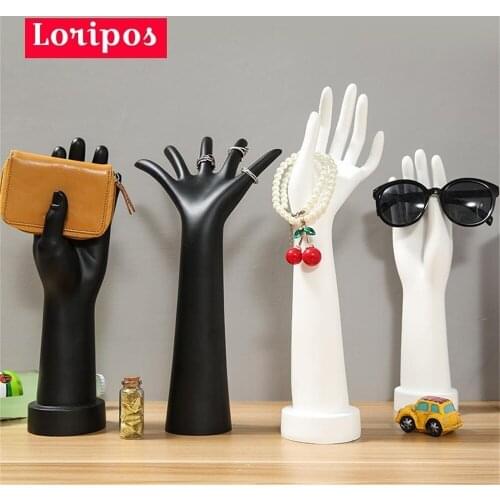 Hand Model Jewelry Plastic Hand Model Jewelry Display Stand Wallet Display Rack Ring Display Jewelry Holder Storage Table Stand