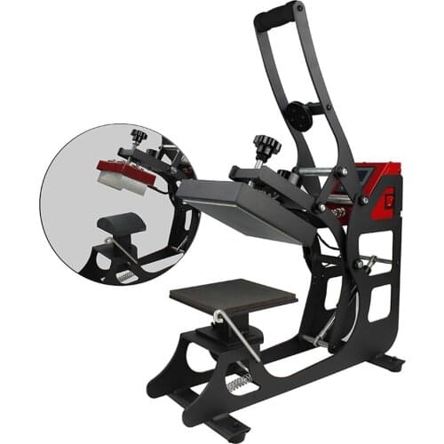 3 in 1 semi-automatic heat transfer label ironing machine 8*15cm+9.5*18cm+15*20cm